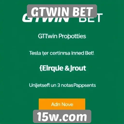 GTWIN BET oferece promoções atrativas para novos usuários
